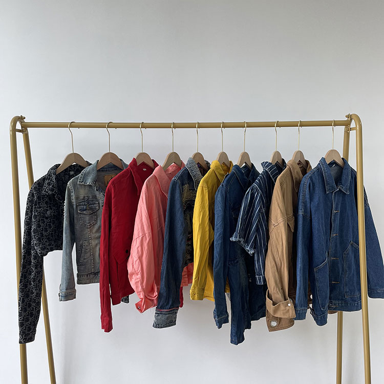 Jaket Jean terpakai